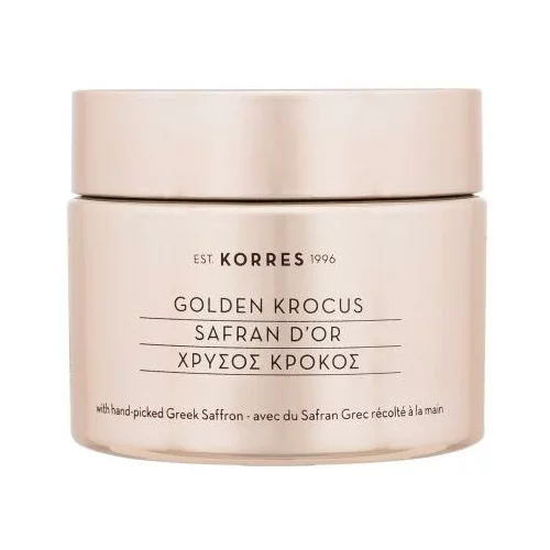 Korres Golden Krocus Hydra-Filler Plumping Cream dnevna krema za pomlađivanje i zaštitu lica 50 ml za ženske