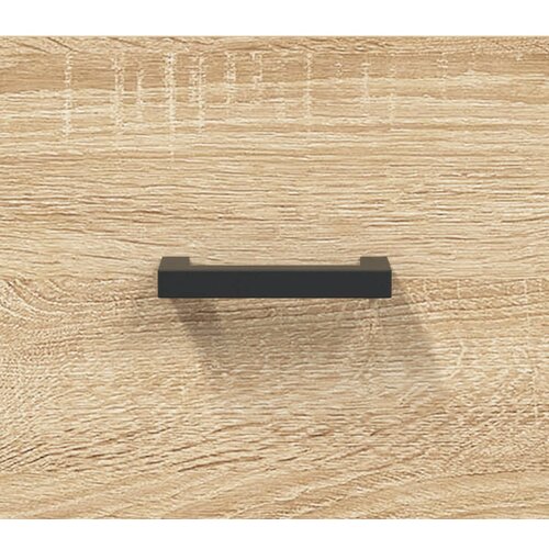  Visoka komoda hrasta sonome 69,5x34x180cm od konstruiranog drva Slike