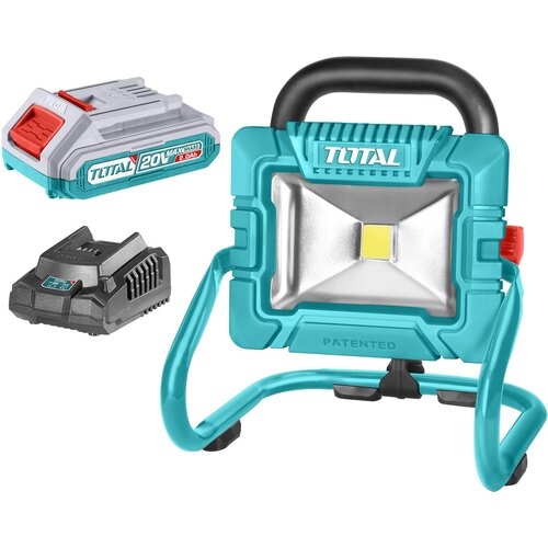TOTAL TOOLS Akumulatorski prenosni reflektor 20W / 1800lm /P20S (TWLI20258), (21122537) Cene