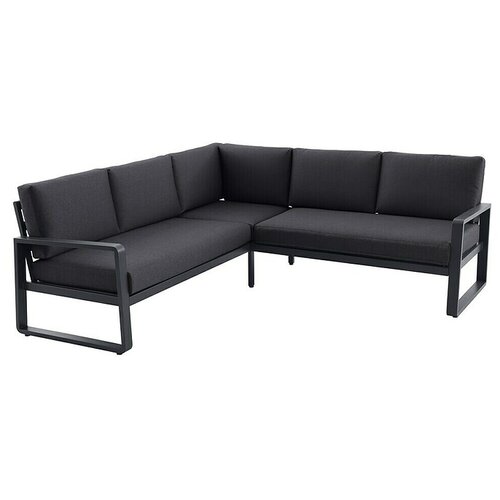 SUNFUN Maja Kutni element lounge garniture (Aluminij, Olefin, Tamno siva) Cijene