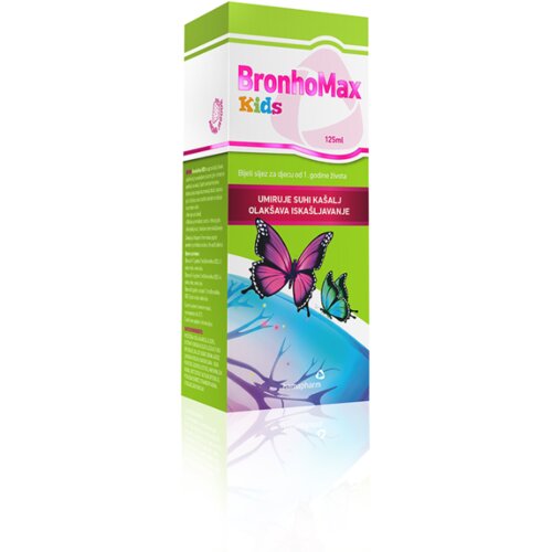 HAMAPHARM Bronhomax sirup za decu, 125ml Slike