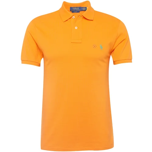 Polo Ralph Lauren Majica zelena / oranžna