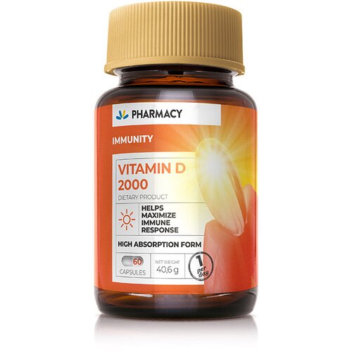 PHARMACY vitamin d, 60 soft gel perli Slike