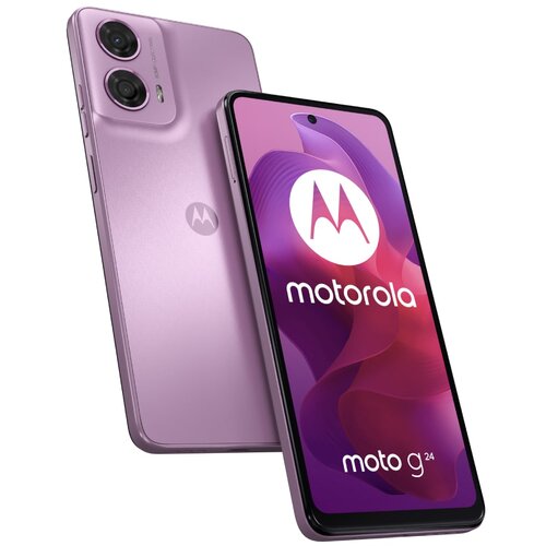 Motorola moto G24 4GB/128GB pink lavender mobilni telefon Cene