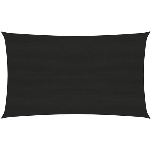 vidaXL Jedro za zaštitu od sunca 160 g/m² crno 3 x 6 m HDPE Cijene