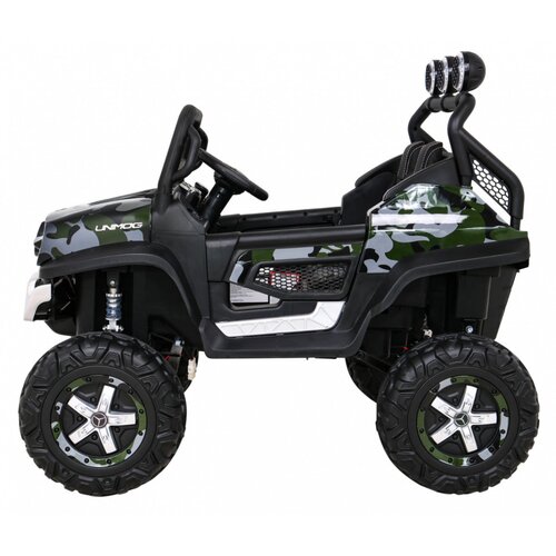  Licencirani auto na akumultor Mercedes BENZ UNIMOG S - moro Slike
