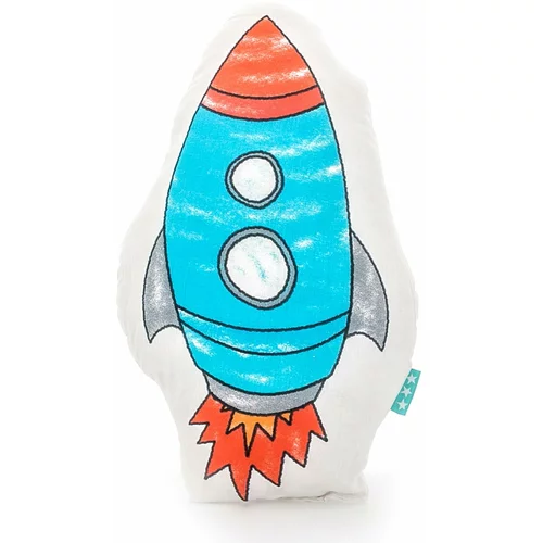 Mr. Fox Bombažen vzglavnik Space Rocket 40 x 30 cm