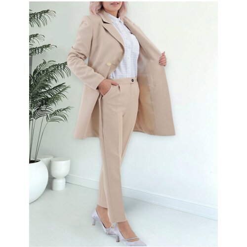 Modamorfo Two-Button Pocket Detailed Blazer Suit Slike