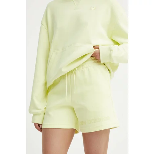 New Balance Kratke hlače ženske, zelena barva, WS41550LLT