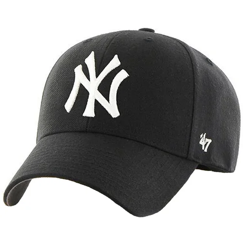 47 Brand Kape s šiltom New York Yankees MVP Cap Črna