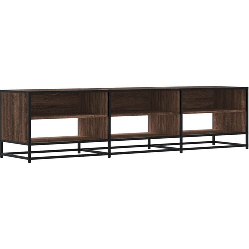 Maison Chic TV omarica - TV stojalo - Televizijska omarica rjavi hrast 180x40x46 cm inženirski les, (21701211) Cene