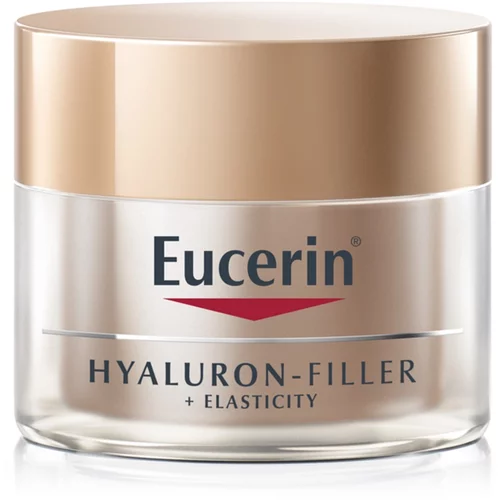 Eucerin Hyaluron-Filler + Elasticity nočna krema proti gubam za zrelo kožo 50 ml za ženske