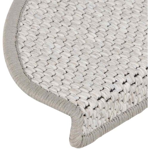  Prostirke za stepenice Samoljepljive u izgledu sisala 30 kom Bež 65 x 21 x 4 cm Slike