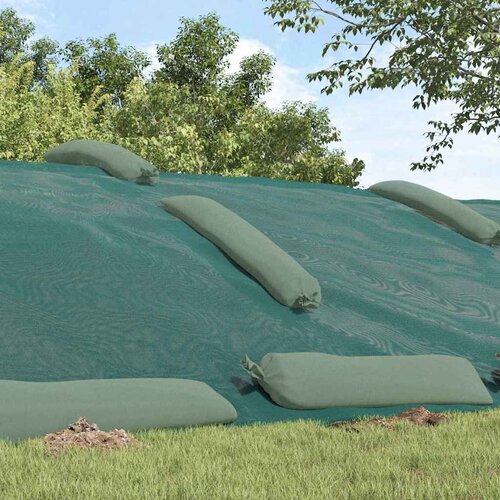  Pokrivač za silos Zelena 12 x 5 m HDPE Slike