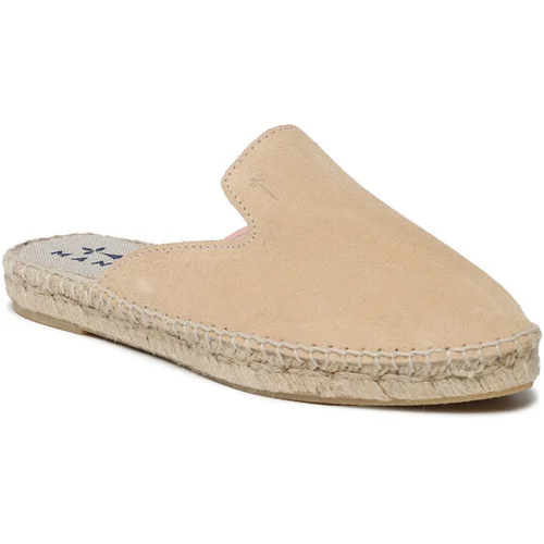 Manebi Espadrile Suede Mules M 1.1 M0 Bež