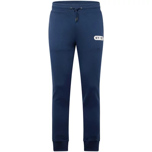 AÉROPOSTALE Sportske hlače 'N7-87' mornarsko plava / bijela