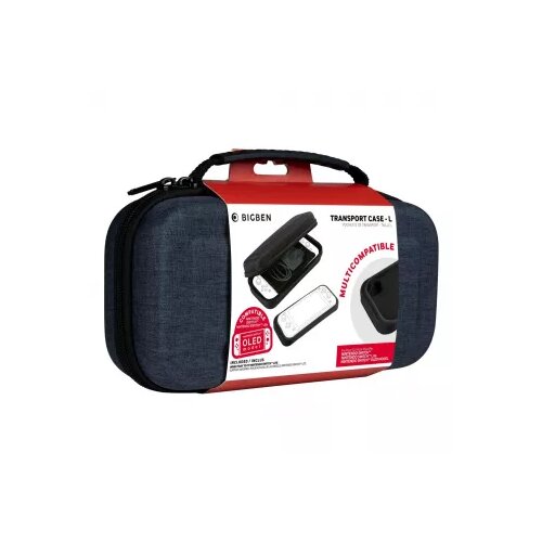 Bigben Nintendo Switch Deluxe Travel Case Grey Slike
