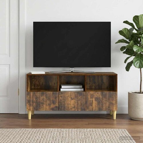  TV ormar 102 x 34,5 x 50 cm Konstruirano drvo Slike