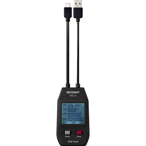 Voltcraft PM-41 USB tipa A &amp,amp, Dvojni tester tipa C PM-41Tester USB-C&reg; in USB tipa A, (5000295886) Cene