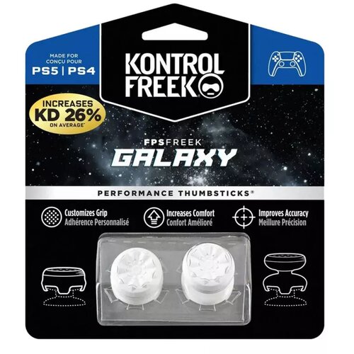 KontrolFreek Thumb Grip - Galaxy White (2021) Playstation 4 Playstation 5 Slike