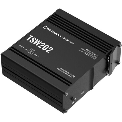 Teltonika TSW202, switch 8 x PoE+, 2 x SFP Slike
