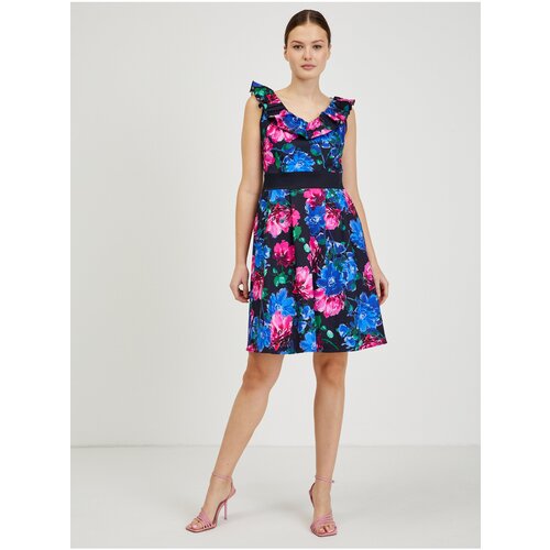 Orsay Pink-blue women&amp;#039;s floral dress - Ladies Slike
