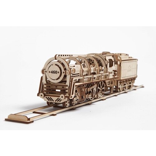 UGEARS 3d mehanička eko puzla – PARNA LOKOMOTIVA SA TENDEROM Cene