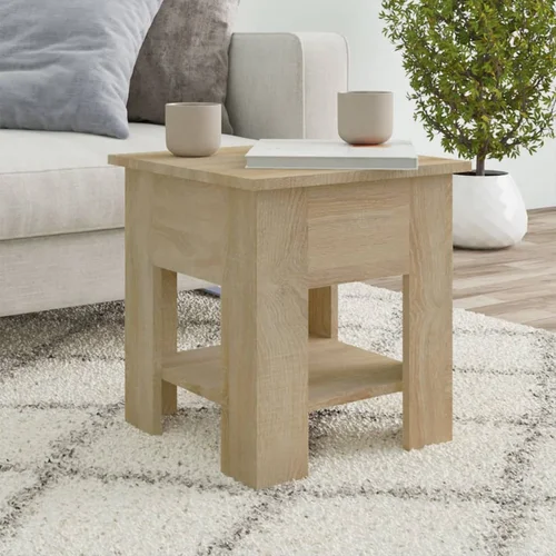 The Living Store Klubska mizica sonoma hrast 40x40x42 cm konstruiran les - Klubska Mizica, (21574519) The Living Store Klubska mizica sonoma hrast 40x40x42 cm konstruiran les - Klubska Mizica, (21574519)