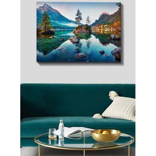 Wallity Slika na zidu na platnu 70x100cm Cijene