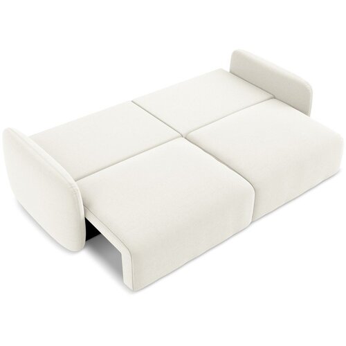 Makamii Krem bar&amp;scaron;unasti sklopiva/s prostorom za odlaganje sofa 238 cm Kalena &amp;ndash; Slike