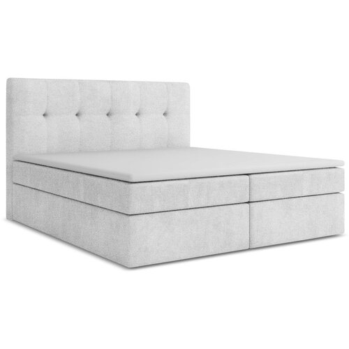 Makamii Boxspring krevet s prostorom za odlaganje 140x200 cm u srebrnoj boji Palta – Cijene
