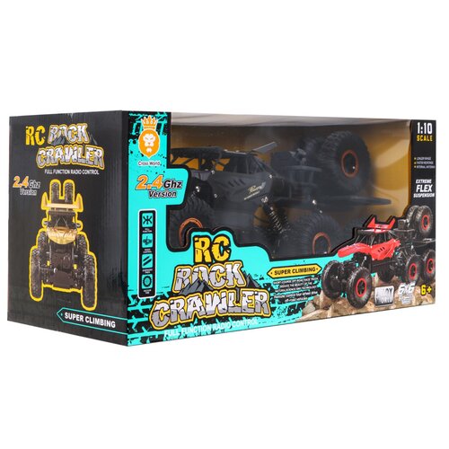  Buggy na daljinsko upravljanje Crawler R/C ROCK 1:10 - crno/narančasti Slike