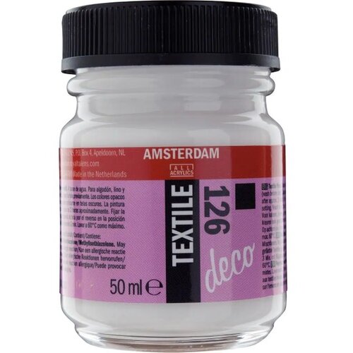 Royal Talens Amsterdam, boja za tekstil, 50ml - odaberite nijansu White opaque Slike