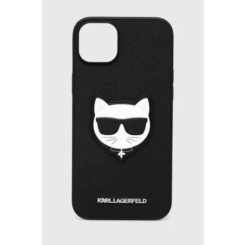 Karl Lagerfeld Etui za telefon Iphone 14 Plus 6,7" črna barva