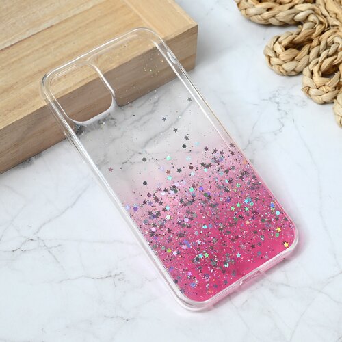  Torbica Silikonska Glitter za iPhone 11 6.1 roze Cene