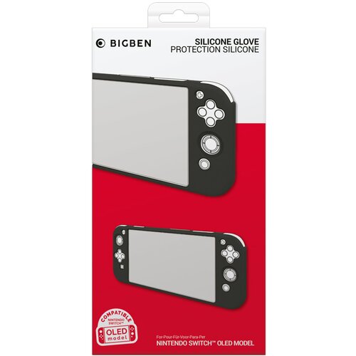 Bigben zaštitna guma Silicone Glove - Black Nintendo Switch Slike