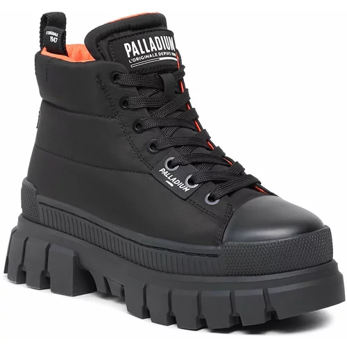 Palladium Pohodni čevlji Revolt Boot Overcush 98863-001-M Black/Black 001