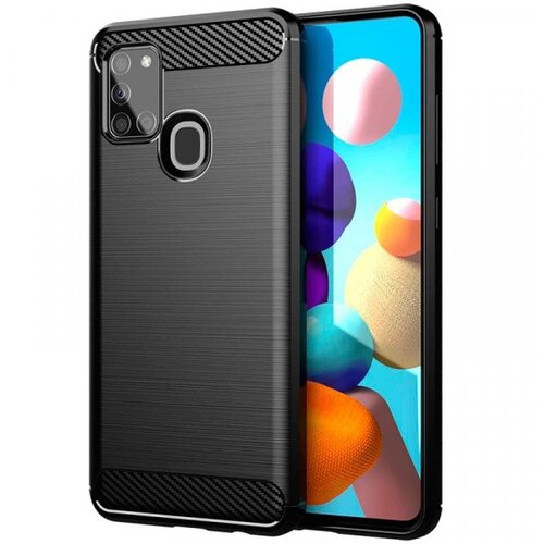  ovitek za Samsung Galaxy A21s A217 - mat carbon črn Cene