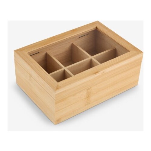  Kutija za čaj &Scaron;16xD23xV9cm natur Cene