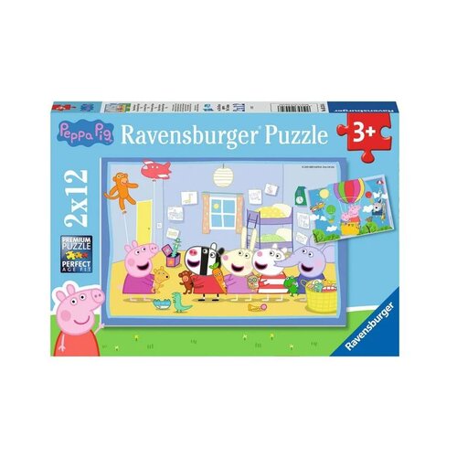 Ravensburger puzzle - Pepine avanture - 2x12 delova Slike
