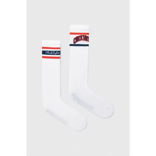 Converse Čarape 2-pack za muškarce, boja: bijela