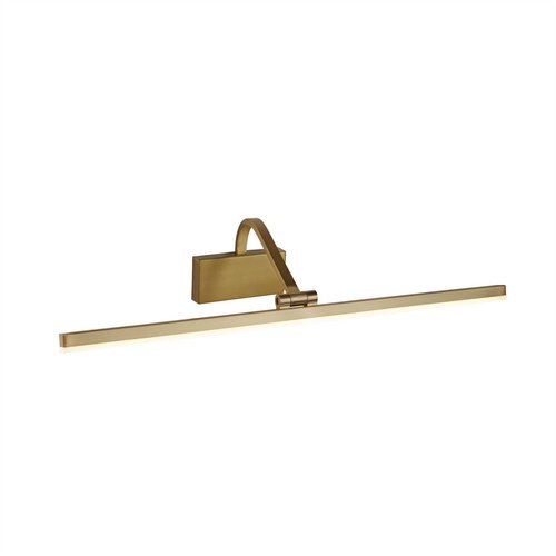 Searchlight Picture Lights Vgrajena LED stenska svetilka z 1 lučjo, brušeno zlato, (22100610) Cene