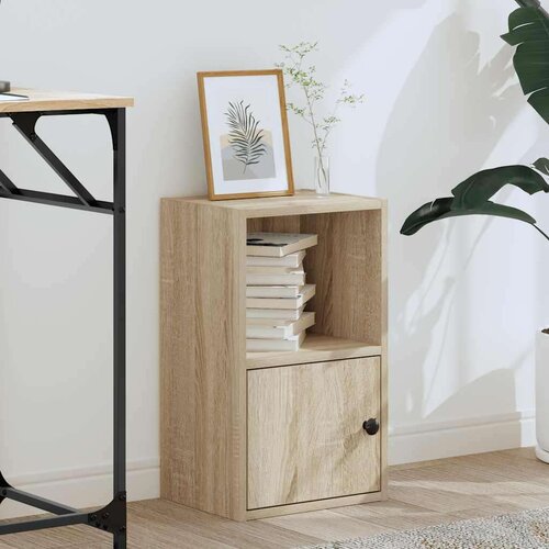 VidaXL Regal za knjige boja hrasta 31x24x52 cm od konstruiranog drva Slike