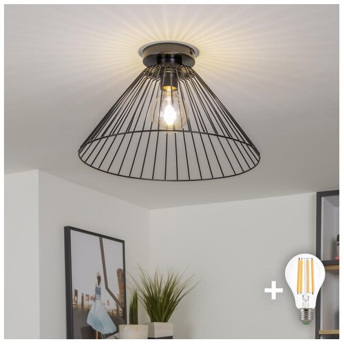  Brilagi - LED plafonski luster CERIA WIRE 1xE27/40W/230V &Oslash; 45 cm crna Cene