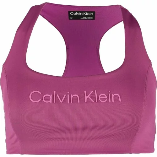 Calvin Klein ESSENTIALS PW MEDIUM SUPPORT SPORTS BRA Ženski sportski grudnjak, ružičasta, veličina