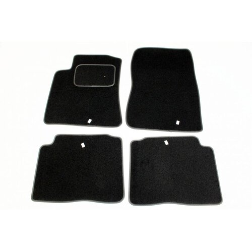 Oem Tepih patosnice MITSUBISHI Pajero (2006+), 4 komada, Crne Cene