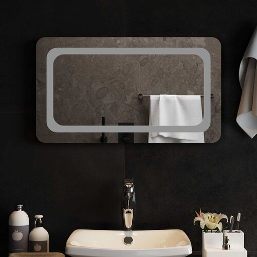  LED kupaonsko ogledalo s ogledalom *Transparent*an 70 x 40 cm Slike