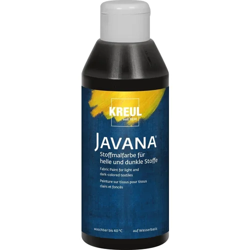 Kreul Javana Boja za tkanine Black 250 ml 1 kom