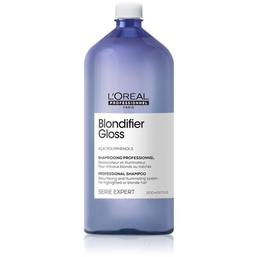 L´Oréal Paris Serie Expert Blondifier regenerirajući šampon za poljepšanje kose za posvijetljenu, hladno plavu kosu s pramenovima 1500 ml Cijene