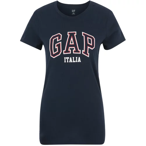 Gap Tall Majica mornarsko plava / burgund / bijela